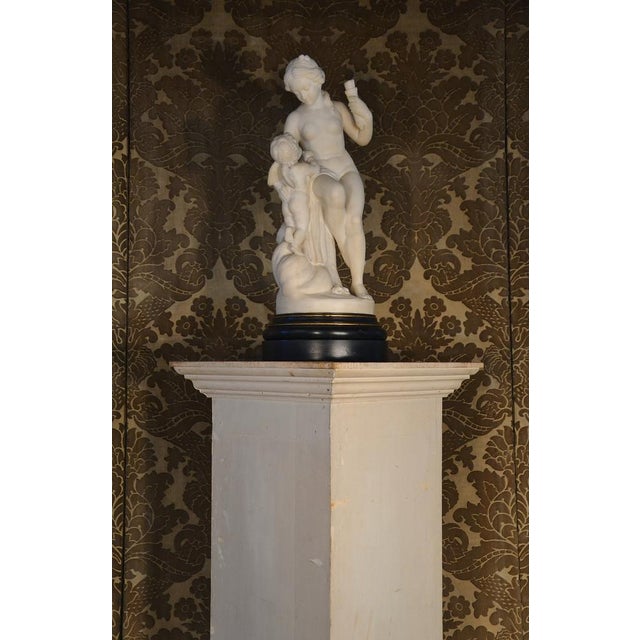 White After Falconet, Figurative Sculpture, 19th Century, Marble For Sale - Image 8 of 16