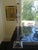 A modern Lucite Lamp Late 20th Century with a matching lucite finial