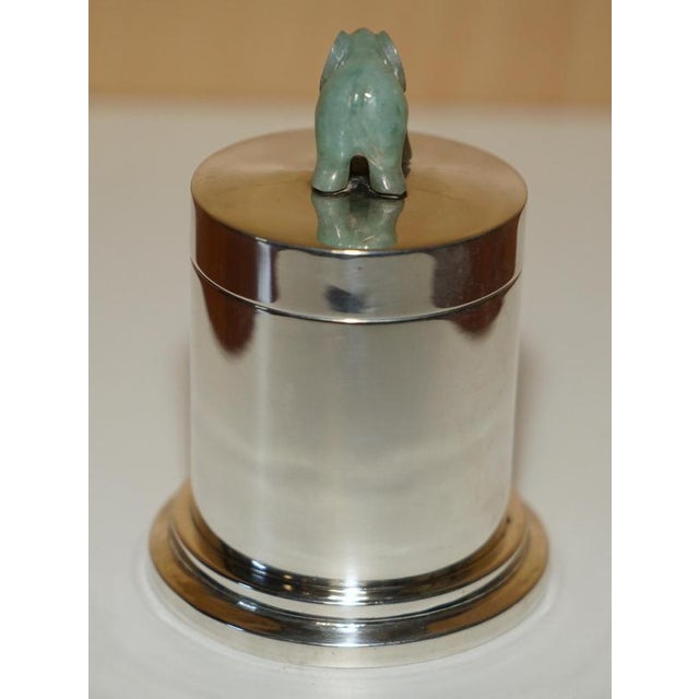 Antique Chinese Sterling Silver Pot For Sale - Image 6 of 10