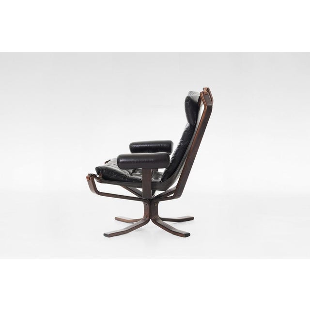 Vintage Superstar Lounge Chair designed by Sigurd Ressell and produced by Trygg Møbler, Denmark, in the 1970s. Inspired by...