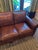 English Hancock & Moore English Traditional Cognac Leather Sofa For Sale - Image 3 of 4