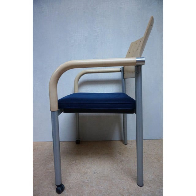 Postmodern Armchairs by Wiesner Hager for Arge2, 1983, Set of 5 For Sale - Image 16 of 18