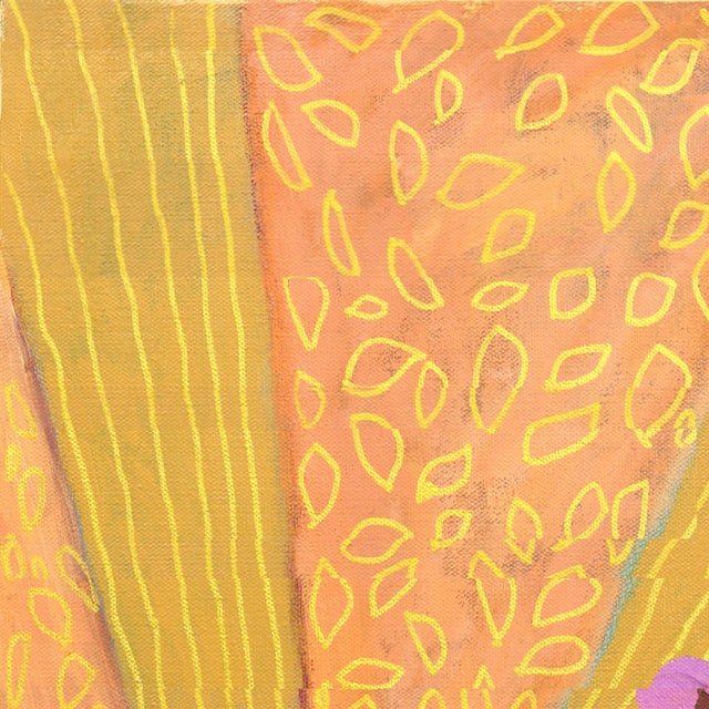 Bike Rides and Golden Hour - Colorful Painting Woman Figurative Bicycle Art by Courtney Simone For Sale - Image 4 of 9