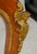 Wood Pair of Mid 20th Century Louis XV Style Black Leather-Top Writing Desks With Figural Gilt Mounts For Sale - Image 7 of 17