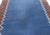 Doris Leslie Blau Vintage Indian Dhurrie Blue Brown Runner For Sale - Image 10 of 10
