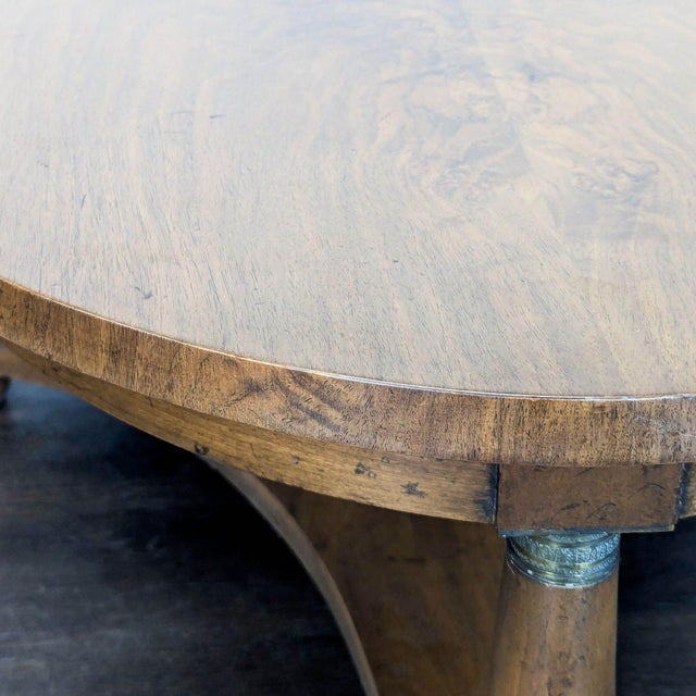 1990s Vintage Coffee Table With Shelf For Sale - Image 5 of 10