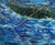 Moisés Villafuerte "Chubasco" Green, Red, and Blue Contemporary Stormy Seascape Painting, 2022 For Sale - Image 4 of 7