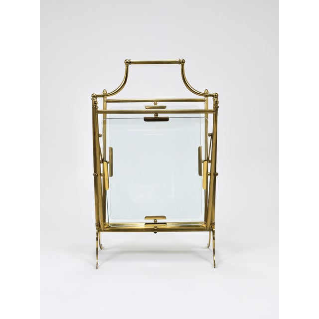 Maison Jansen Neoclassical Magazine Rack from Maison Jansen, France, 1950s For Sale - Image 4 of 18
