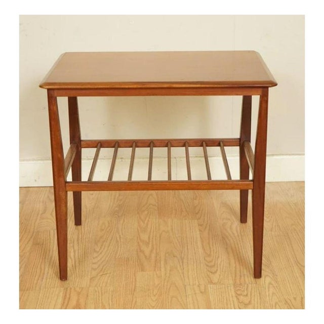 Mid-Century Scandanavian Teak Side Table, 1960s For Sale - Image 4 of 10