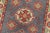 Textile Kazak Runner 2’10” X 6’7” Blue Wool Tribal Hand-Knotted Oriental Rug For Sale - Image 7 of 12
