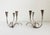 Metal 1940s Silver Plate Candle Holders by Carl Christensen, Denmark - A Pair For Sale - Image 7 of 10