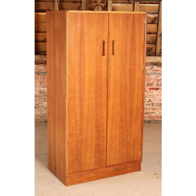Mid-Century Modern Brandon Range Oak Double Wardrobe from G-Plan, 1960s For Sale - Image 3 of 12