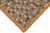 Modern Balochi Blue/Gold Wool Rug - 3'6''x4'10'' For Sale - Image 4 of 11