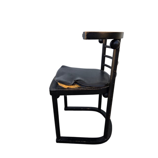1960s Kohn Chair Model No. 728 Fledermaus by Josef Hoffmann Thonet For Sale - Image 11 of 18