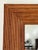 Coastal Vintage Monumental Pencil Reed Mirror For Sale - Image 3 of 3