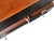 Mid 20th Century Large French Louis XVI Ebonized Writing Table or Desk With Embossed Leather Top For Sale - Image 5 of 15