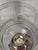 Ralph Lauren Home Silver-Tone Metal & Cut-Pattern Glass Hurricane Candle Holder For Sale - Image 11 of 13