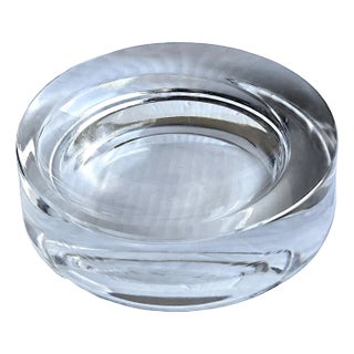 1970s Rosenthal Studio Line Brutalist Glass Ashtray/Catchall For Sale