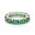 Natural 6.75 cts Zambian emerald ring 14k gold For Sale - Image 14 of 18