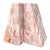 Vintage Rose Pink Marble Wedge Bookends, a Pair — Mid-Century Modern Decor For Sale