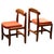 Vintage Dining Chairs in Oak and Velvet by Guillerme Et Chambron, France, 1960, Set of 2 For Sale - Image 13 of 13