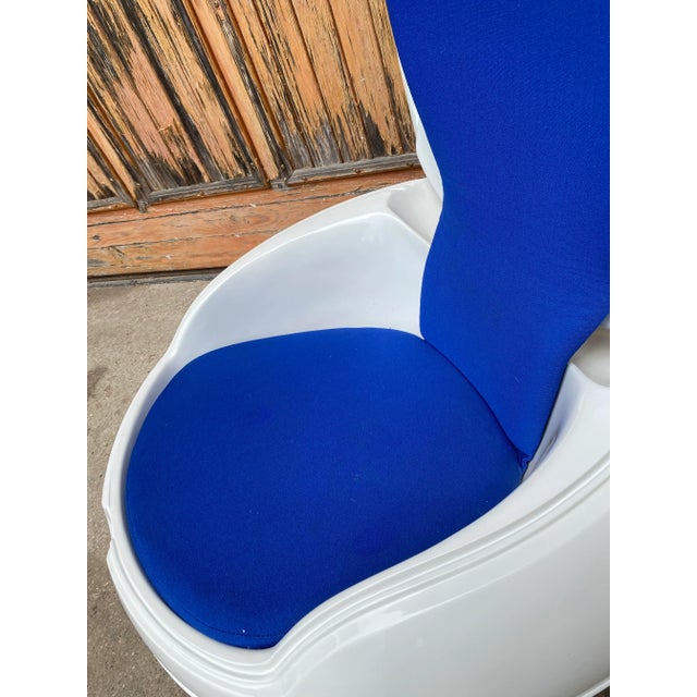 Peter Ghyczy White Garden Egg Chair by Peter Ghyczy, 1968 For Sale - Image 4 of 6