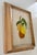Embroidered Trio of Pears Fabric Art Wall Hanging For Sale - Image 4 of 12