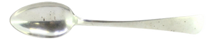 Plain Silver Rice and Serving Spoon with Handle