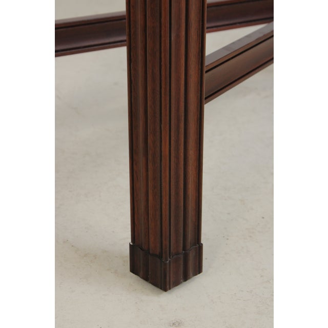 Henkel Harris Model 5721 Mahogany Sofa Table For Sale - Image 12 of 13