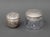 English Sterling Silver & Cut Glass Vanity Accessories, 8 For Sale - Image 3 of 18
