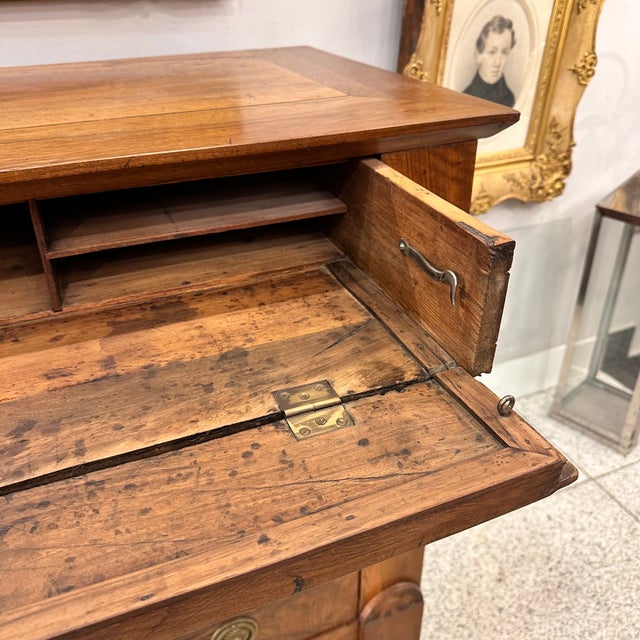 Directory Walnut Bureau, France, 1800s For Sale - Image 13 of 18