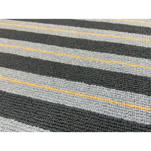 5ft 6in X 8ft 5in Karastan Cabo Del Sol Area Rug, Harbor Blue For Sale - Image 4 of 12