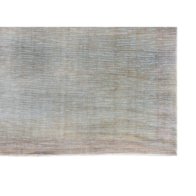 Late 20th Century Indian Gabben-Style Silk Rug For Sale - Image 10 of 12