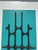 Black Brutalist Door Panel or Wall Decoration For Sale - Image 8 of 12