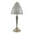 French Art Deco Table Lamp by A. Mousson & Verreries Des Hanots - 1920s France For Sale