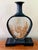 Black Large Mid-Century Vase Shaped Chinese Cork Carving Diorama For Sale - Image 8 of 10