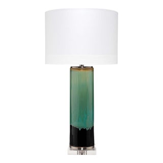 Wythe Ceramic & Acrylic Table Lamp For Sale