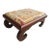 19th Century American Empire Magogany and Needlepoint Upholstered Foot Stool For Sale