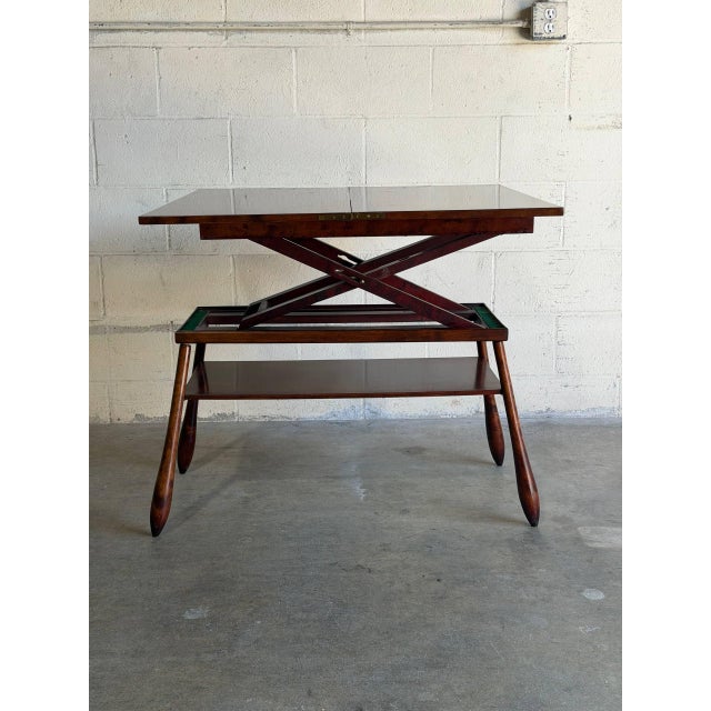 Mid-Century Modern Teak Adjustable Transformer Coffee to Dining Table Expandable Dual Height Denmark Mid-Century Modern 1960s For Sale - Image 3 of 10