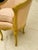 70's Vintage Louis XV Style French Corner Chair Soft Pink For Sale - Image 4 of 9