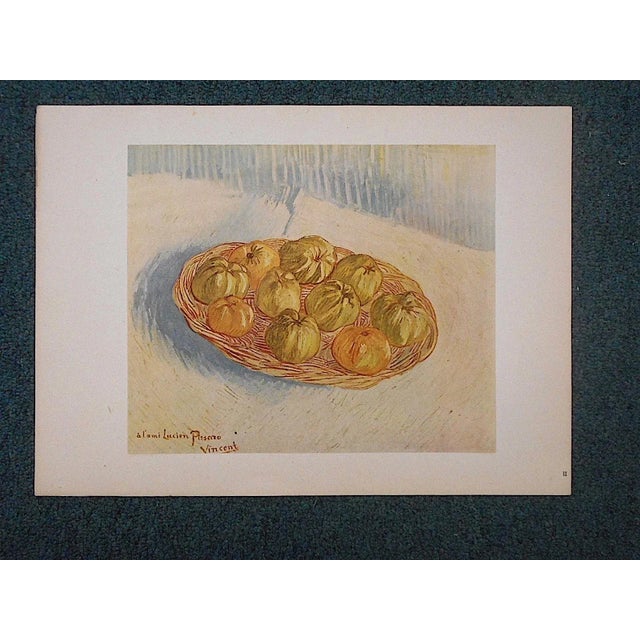 Yellow Vintage Ltd. Ed. Post-Impressionist Lithograph-Vincent Van Gogh (Fr. 1853-'90) For Sale - Image 8 of 8