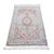 1980s Vintage Sino-Persian Hereke Silk 3x5 Ivory, Red & Purple Handmade Area Rug #1144265 For Sale - Image 5 of 16
