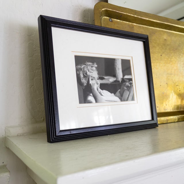 1990s Black and White Photo Portrait of Marilyn Monroe by Elliott Erwitt 1956 For Sale - Image 5 of 8