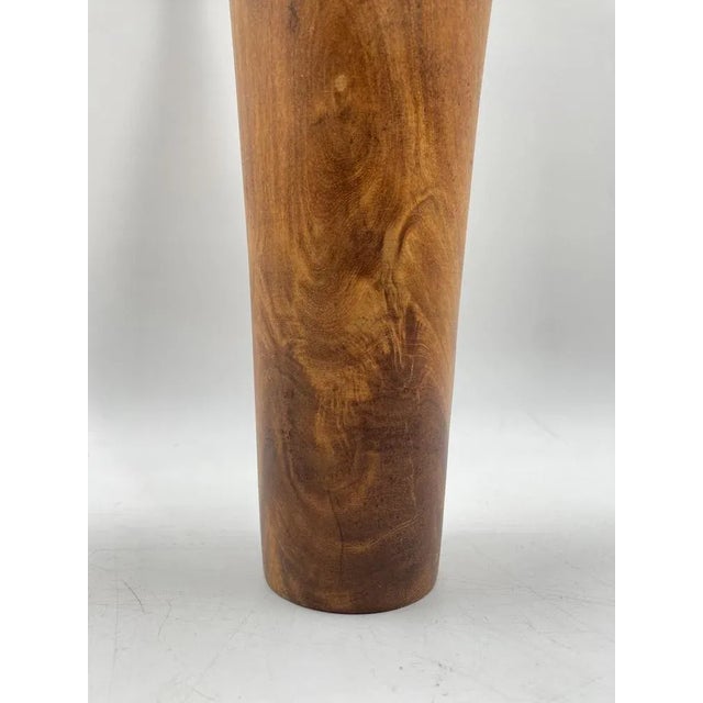 Ronald E. Kent, Sculpture, 1980s, Turned Norfolk Pine For Sale - Image 3 of 12