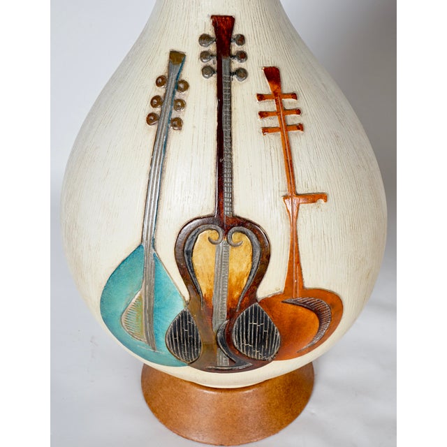 White Vintage Fortune Table Lamps Set of 2 For Sale - Image 8 of 11