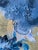 Original-Jardin d'Hiver-Cloud Dahlias in Blue-Shizico Yi-British Awarded Artist-Impasto on Canvas For Sale - Image 11 of 17