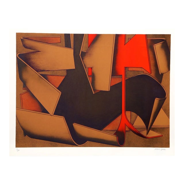 Jasha Green "Untitled 20" Lithograph For Sale