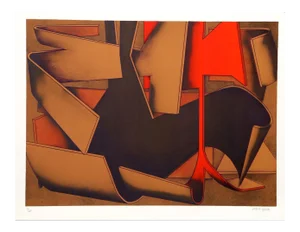 Jasha Green "Untitled 20" Lithograph