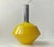 Vintage Italian Pendant Lamp in Yellow Glass and Chrome Plating, 1970s For Sale - Image 11 of 11