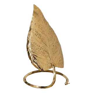Vintage Italian Table Lamp in Brass, 1970s For Sale